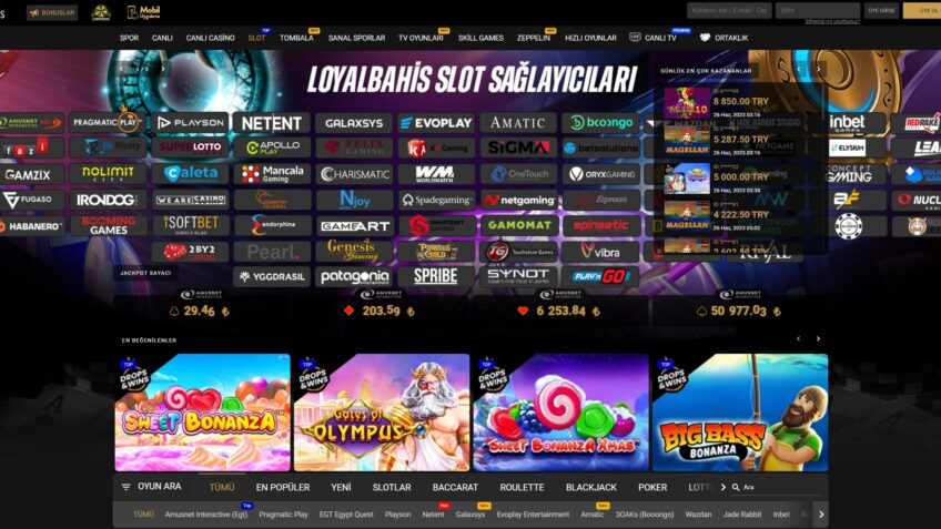 loyalbahis casino slotları